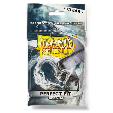 Dragon Shield: Standard Size 100ct Inner Sleeves - Perfect Fit (Clear 'Sanctus')