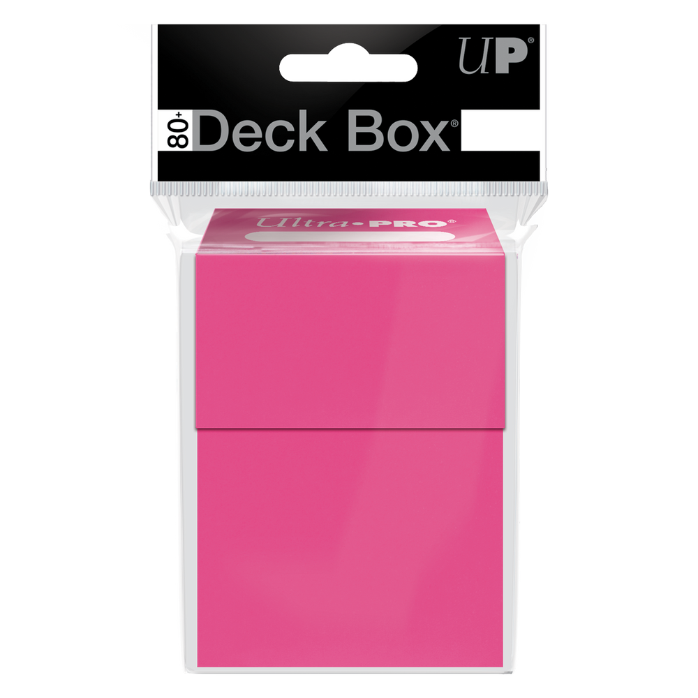 Ultra PRO: 80+ Deck Box - Bright Pink