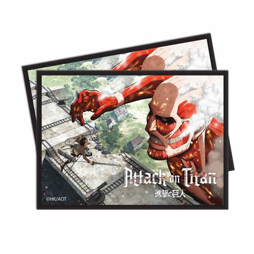 Ultra PRO: Standard 65ct Sleeves - Attack on Titan (Eren V Col)