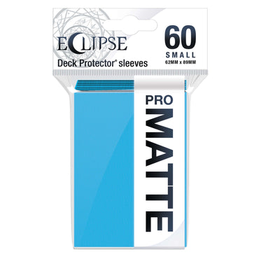 Ultra PRO: Small 60ct Sleeves - Eclipse Matte (Sky Blue)