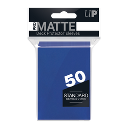 Ultra PRO: Standard 50ct Sleeves - PRO-Matte (Blue)