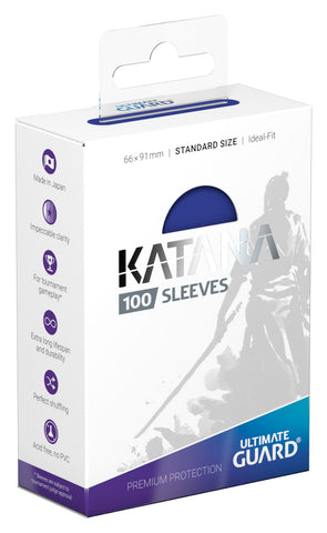 Ultimate Guard Sleeves Katana Blue 100-Count