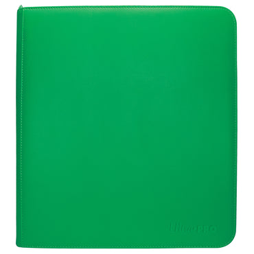 Ultra PRO: 12-Pocket Zippered PRO-Binder - Vivid (Green)