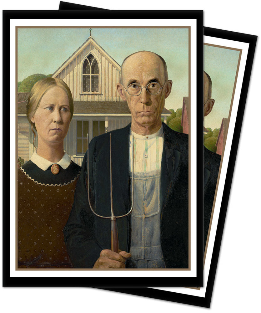 Ultra PRO: Standard 65ct Sleeves - Fine Art (American Gothic)