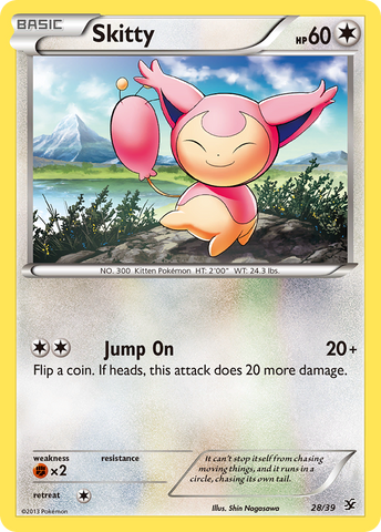 Skitty (28/39) [XY: Kalos Starter Set]