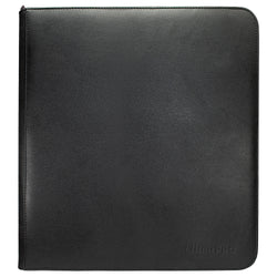 Ultra PRO: 12-Pocket Zippered PRO-Binder - Vivid (Black)