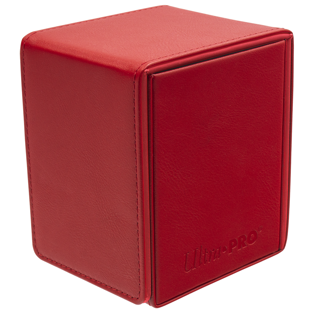 Ultra PRO: Alcove Flip Box - Vivid (Red)