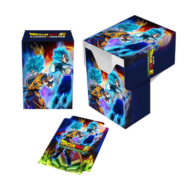 Ultra PRO: Deck Box - Full-View (Dragon Ball Super - Goku, Vegeta and Broly)