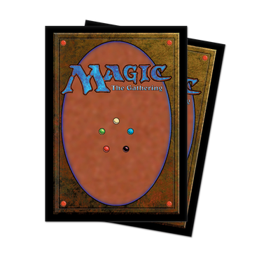 Ultra PRO: Standard 100ct Sleeves - Magic (Magic Classic Card Back)