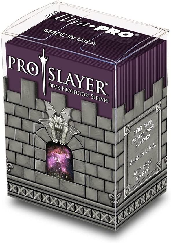 Ultra PRO: Standard 100ct PRO-Slayer Sleeves (Black Cherry)