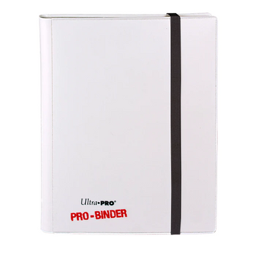 Ultra PRO: 4-Pocket PRO-Binder - Side-Loading (White)