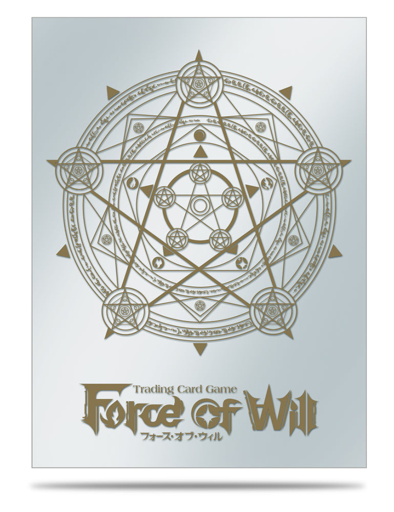 Ultra PRO: Standard 65ct Sleeve Covers - Force of Will (Gold Magic Circle / Hymnal's Memoria Promo)