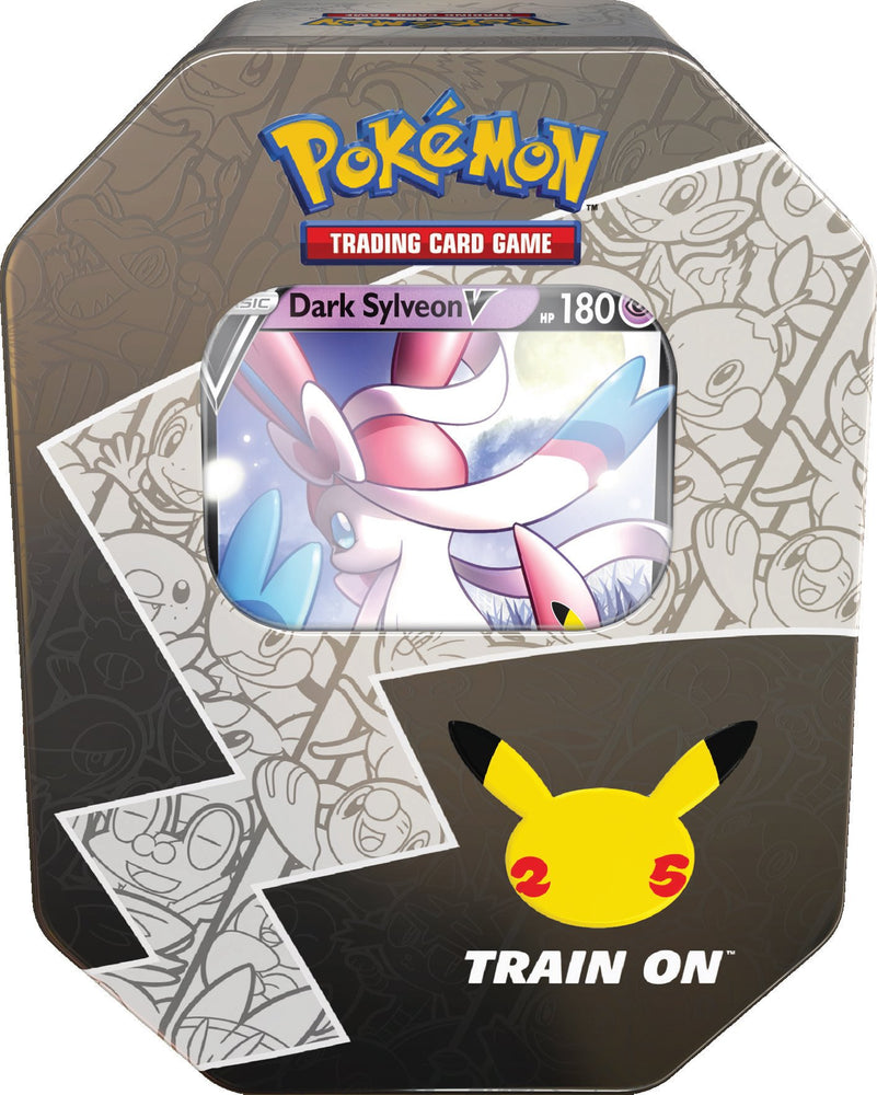 Celebrations: 25th Anniversary - International Tin (Dark Sylveon V)