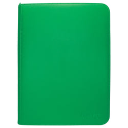 Ultra PRO: 9-Pocket Zippered PRO-Binder - Vivid (Green)