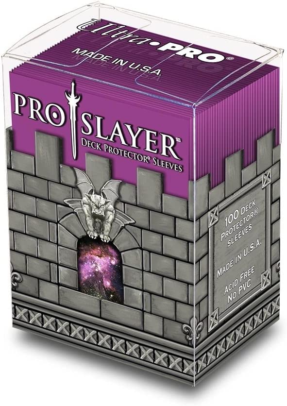 Ultra PRO: Standard 100ct PRO-Slayer Sleeves (Hot Pink)