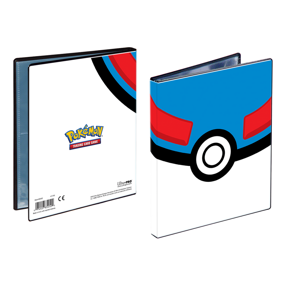 Ultra PRO: 4-Pocket Portfolio - Pokemon (Great Ball)