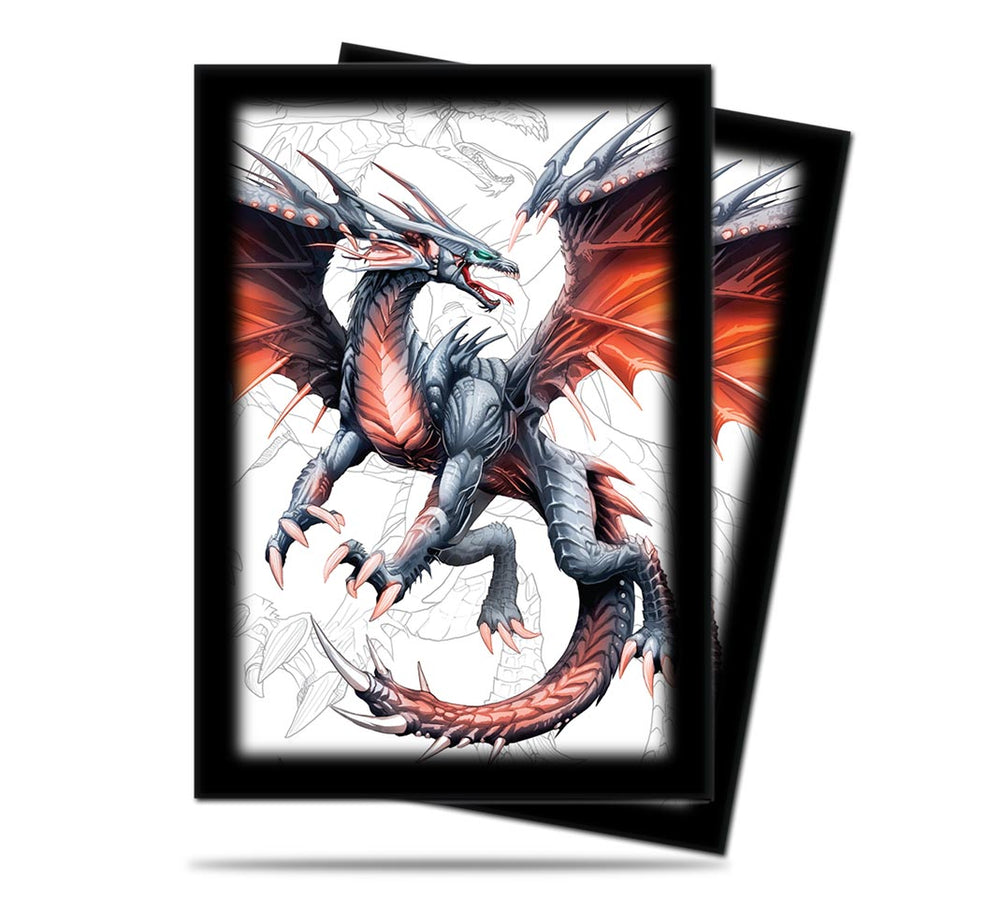 Ultra PRO: Standard 50ct Sleeves - Mauricio Herrera (Black Dragon)