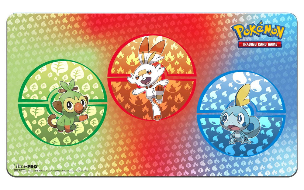 Ultra PRO: Playmat - Pokemon (Sword & Shield / Galar Starters)