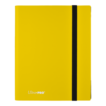Ultra PRO: 9-Pocket PRO-Binder - Eclipse (Lemon Yellow)