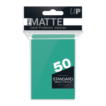 Ultra PRO: Standard 50ct Sleeves - PRO-Matte (Aqua)