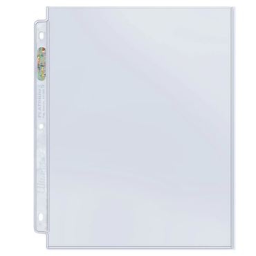 Ultra PRO: Platinum Hologram 1-Pocket Pages - 3-Holes (8.5" x 11" / 100-Pack)