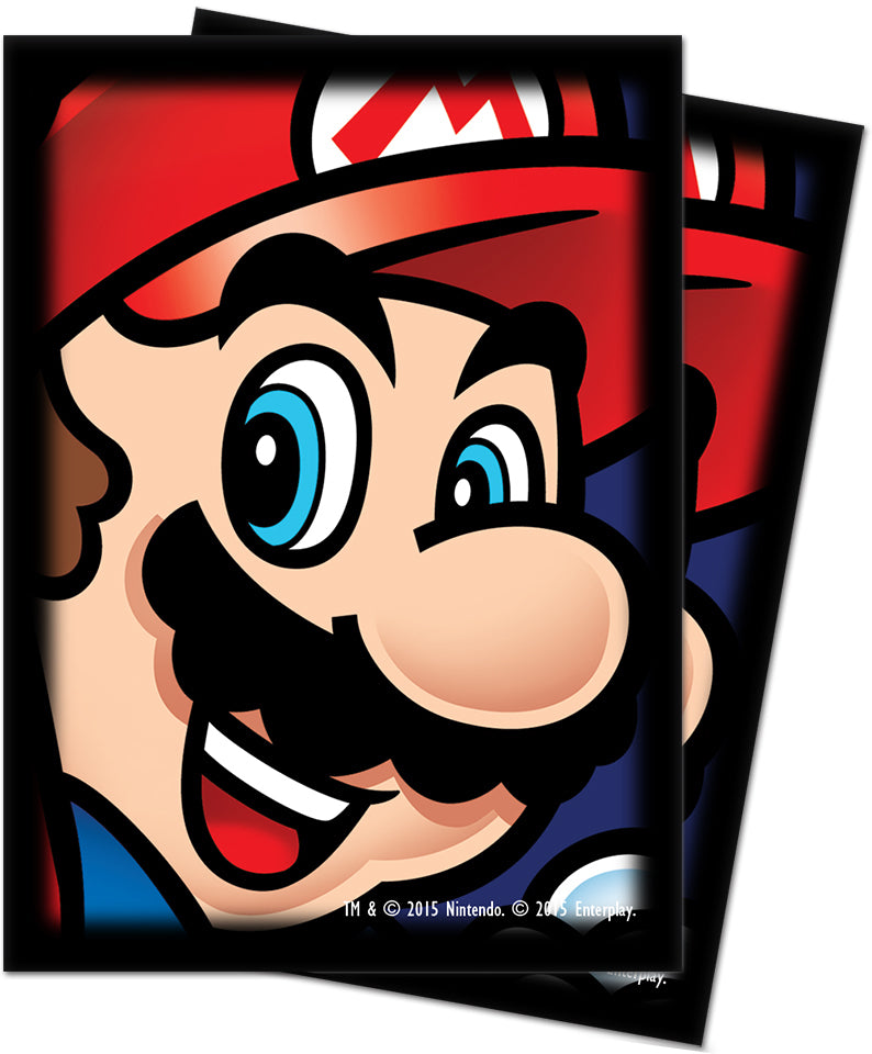 Ultra PRO: Standard 65ct Sleeves - Super Mario (Mario)