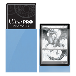 Ultra PRO: Standard 50ct Sleeves - PRO-Matte (Light Blue)