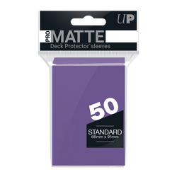 Ultra PRO: Standard 50ct Sleeves - PRO-Matte (Purple)