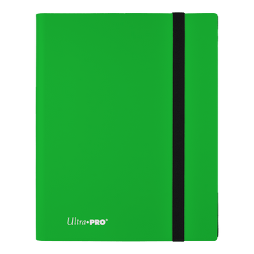 Ultra PRO: 9-Pocket PRO-Binder - Eclipse (Lime Green)