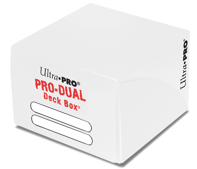 Ultra PRO: Deck Box - PRO-Dual (Standard - White)