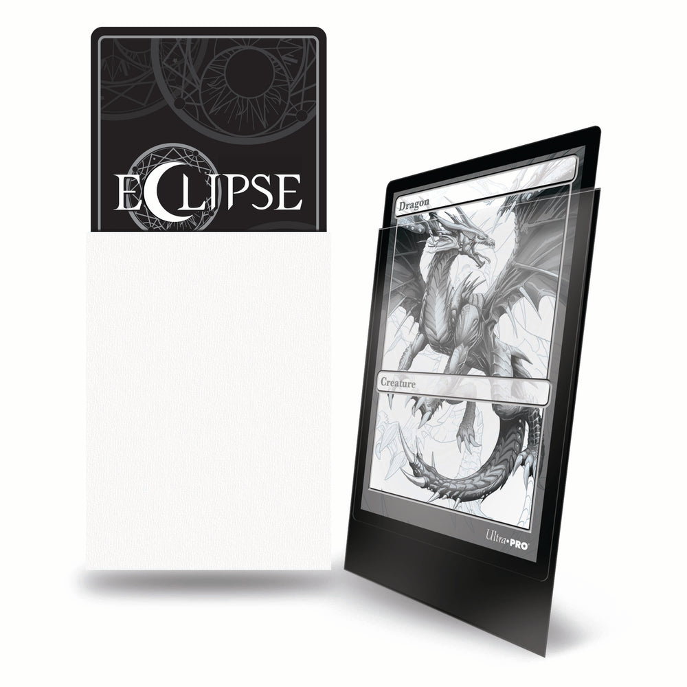 Ultra PRO: Standard 100ct Sleeves - Eclipse Matte (Arctic White)