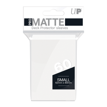 Ultra PRO: Small 60ct Sleeves - PRO-Matte (White)