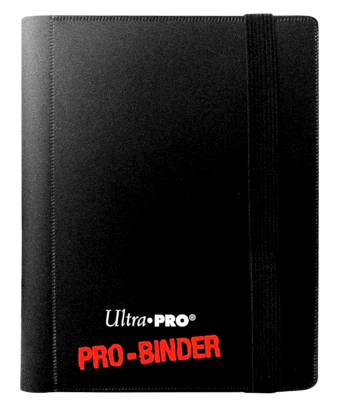 Ultra PRO: 2-Pocket Side-Loading PRO-Binder (Black)